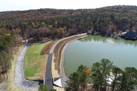 Lake Spillway Improvements | Pollution Management, Inc.