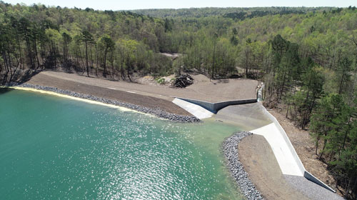 Embankment and Spillway